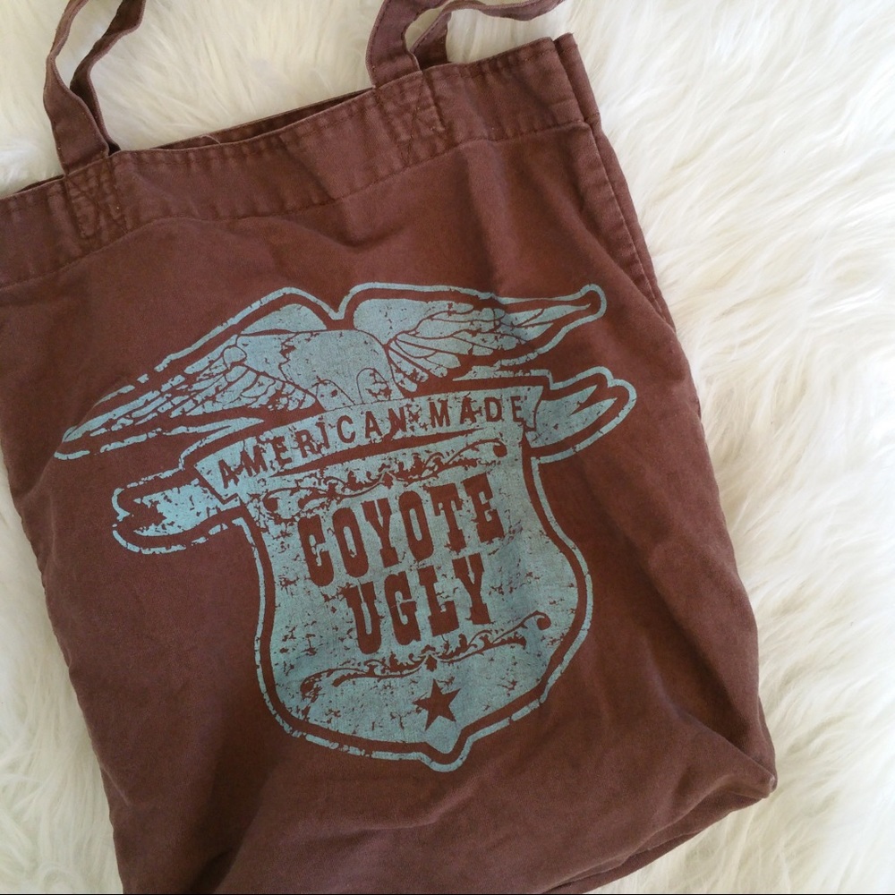 Coyote Ugly Brown Tote Bag